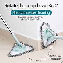 Load image into Gallery viewer, Triangle Mop Multi-Functional Rotatable  with Long Handle
