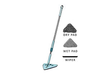 Load image into Gallery viewer, Triangle Mop Multi-Functional Rotatable  with Long Handle
